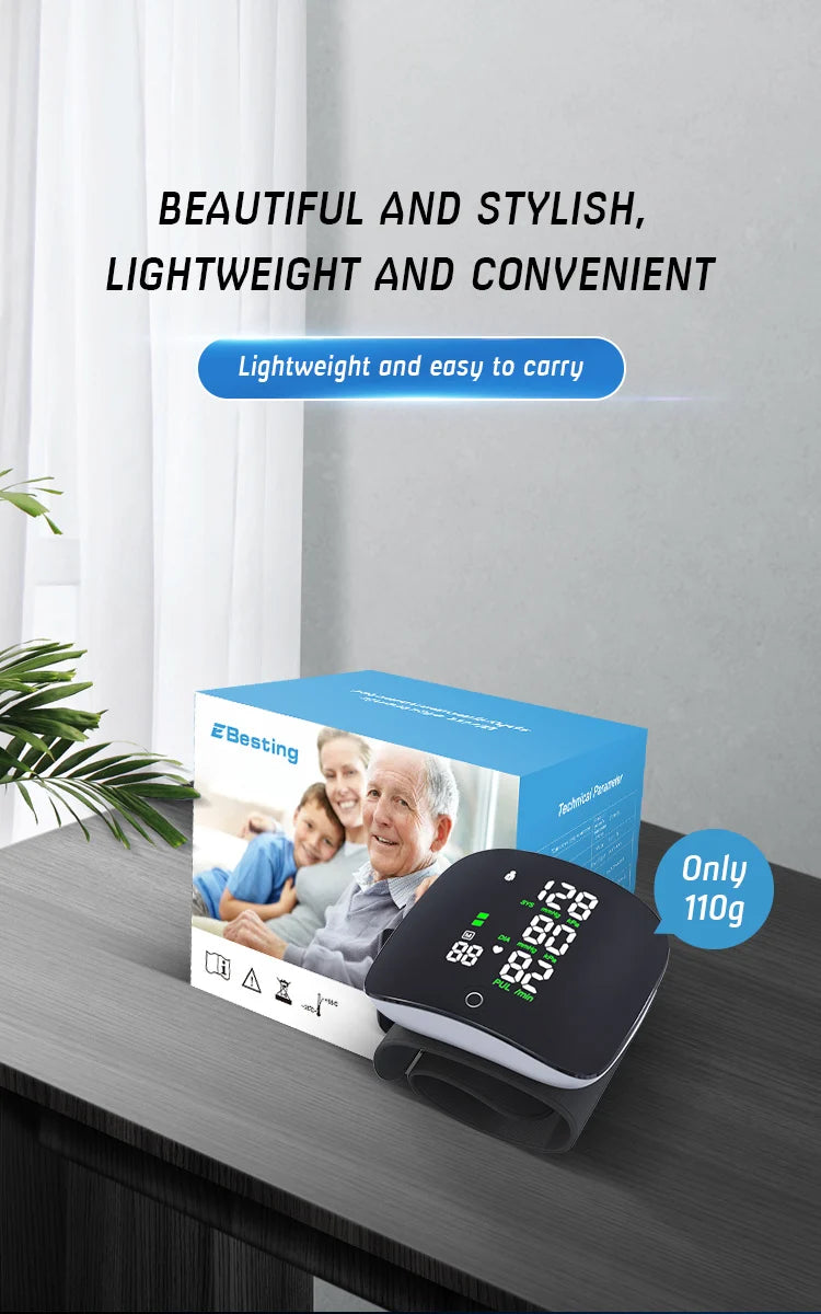 The Recharable VitalPulse Blood Pressure Monitor