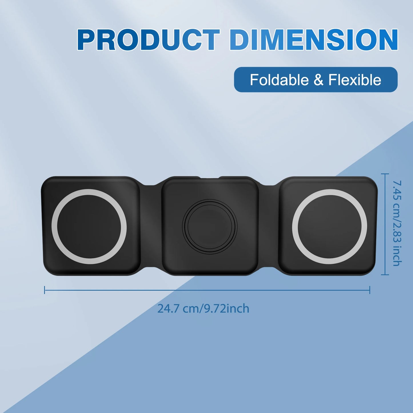 The VoltDock Magnetic Wireless Charger (Iphones 12-16)