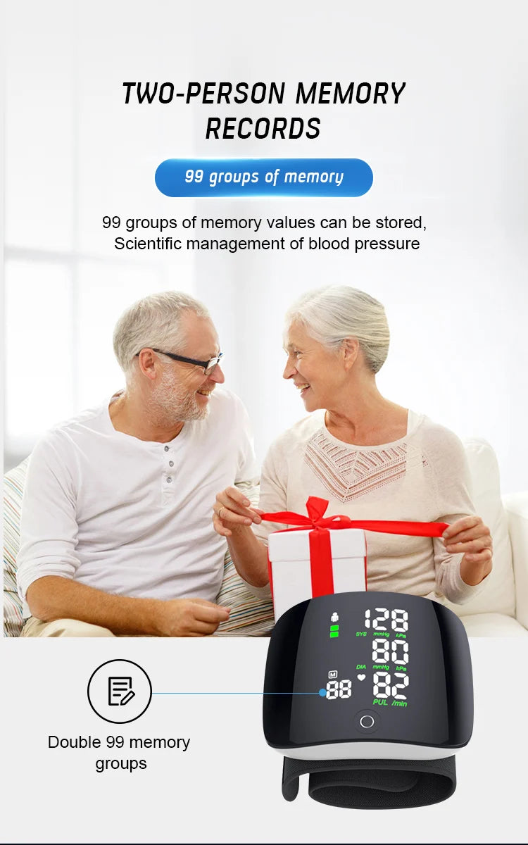 The Recharable VitalPulse Blood Pressure Monitor
