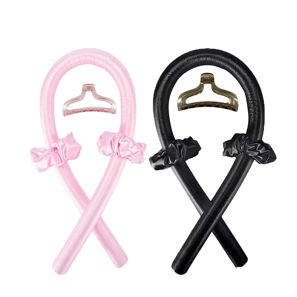 Woman Heatless Curling Rod Heatless Hair Curls Headband Make Hair Soft Shiny Hair Curler Hairdressing Tools Accessories